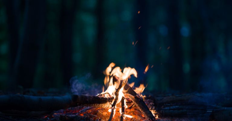 create a signal fire